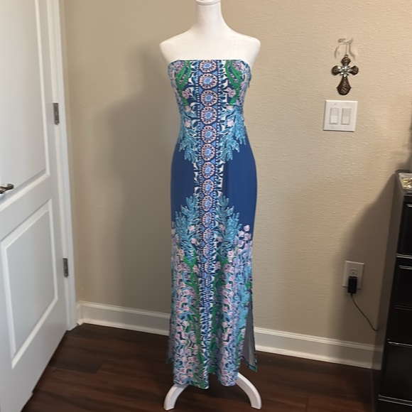 Lilly Pulitzer Noa Strapless dress size 6 new with tags - Picture 2 of 9